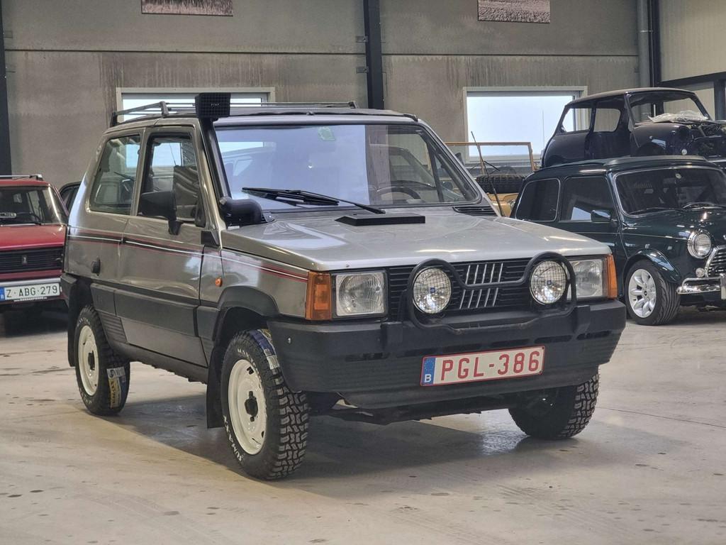 Fiat Panda RARE *SERIE SPECIAL * MK1 * DOUBLE TOIT OUVRANT, Argent ou Gris, Achat, 33 kW, Boîte manuelle