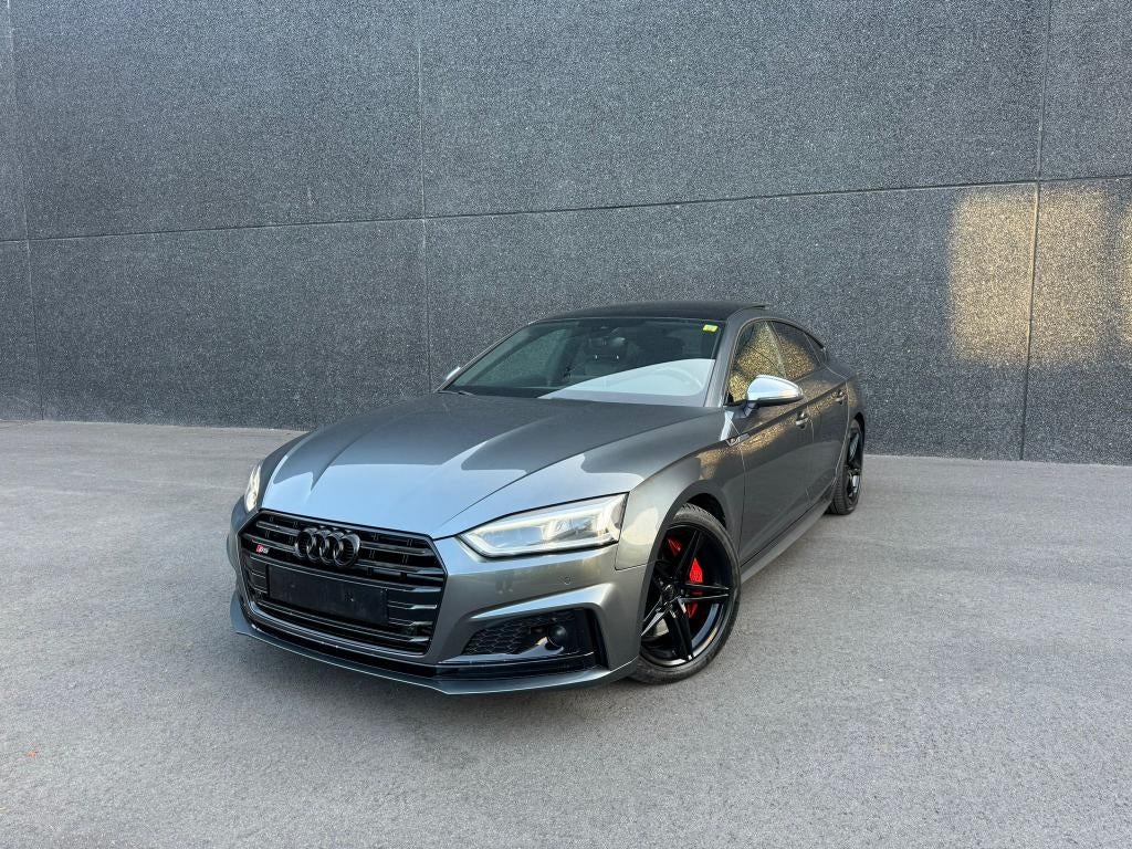 Audi S5 Sportback 3.0 V6 TFSI Quattro - Garantie - FULL, Achat, Entreprise, Entretenue par le concessionnaire, Noir