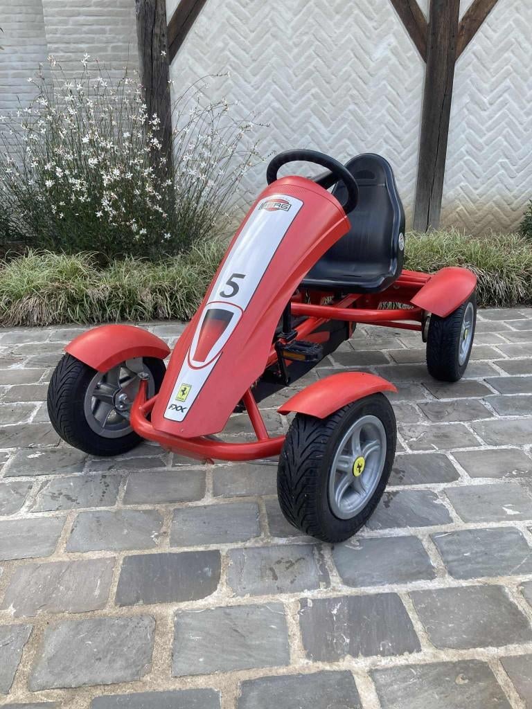 Go Kart Berg - Ferrari, Enfants & Bébés, Jouets | Extérieur | Go-cart & Cuistax, Enlèvement, Comme neuf, Berg