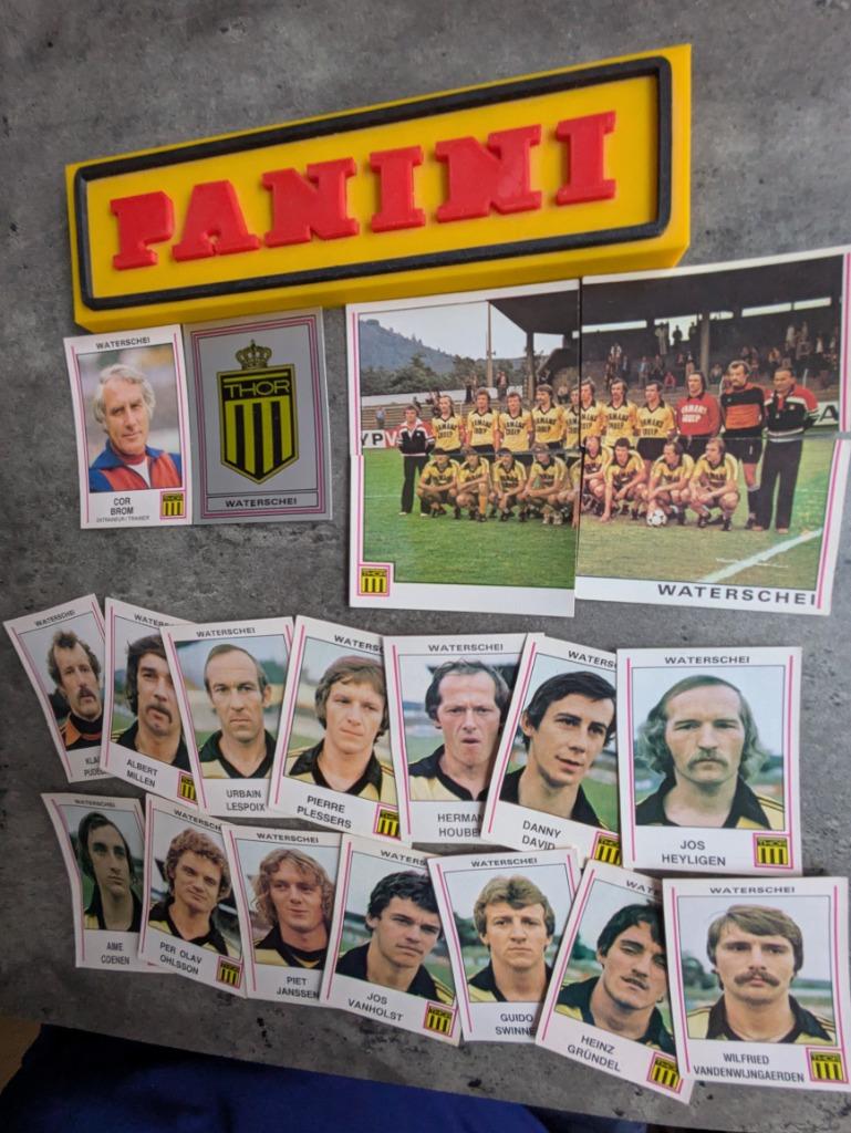 AUTOCOLLANTS PANINI FOOTBALL 80 WATERSCHEI THOR 20 1980, Envoi