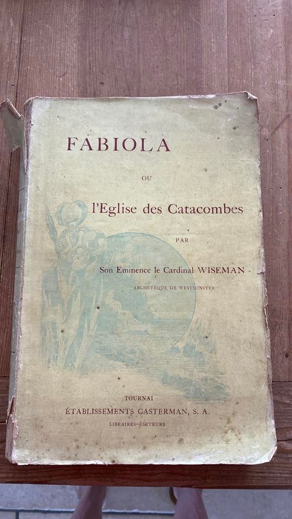 Fabiola ou l'église des Catacombes, Antiquités & Art, Enlèvement ou Envoi
