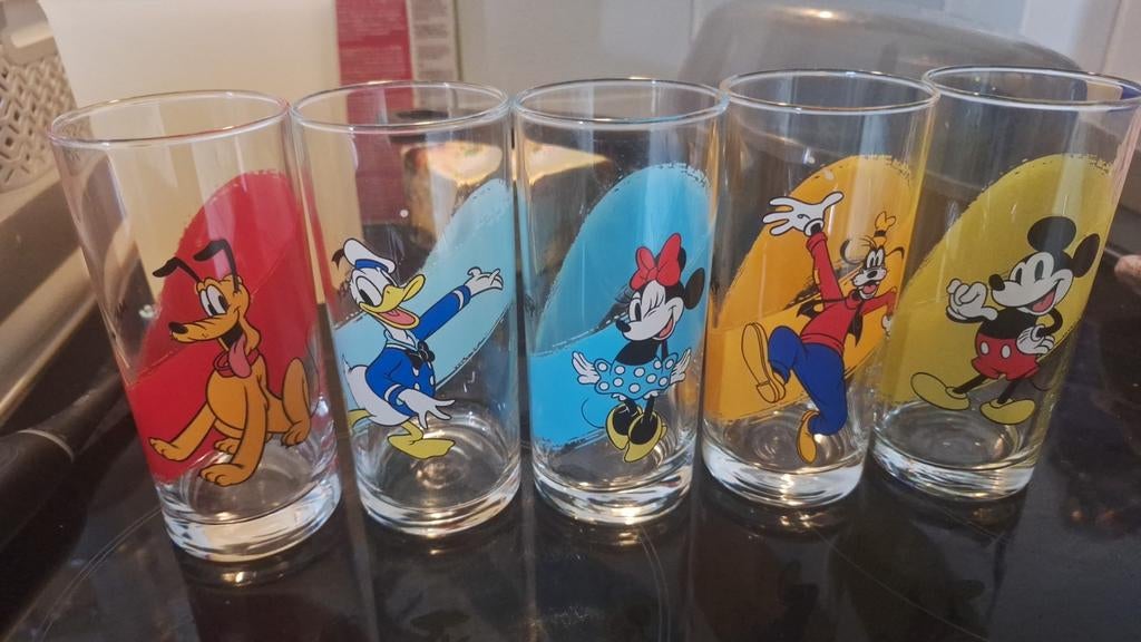 Disney glazen nieuw, Collections, Verres & Petits Verres, Enlèvement