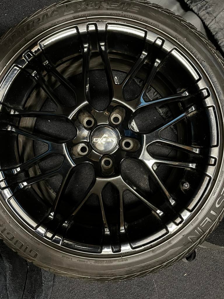 Velgen met winterbanden, 5x112, ao. VW/Audi/ BMW/Mercedes, Ophalen, Gebruikt