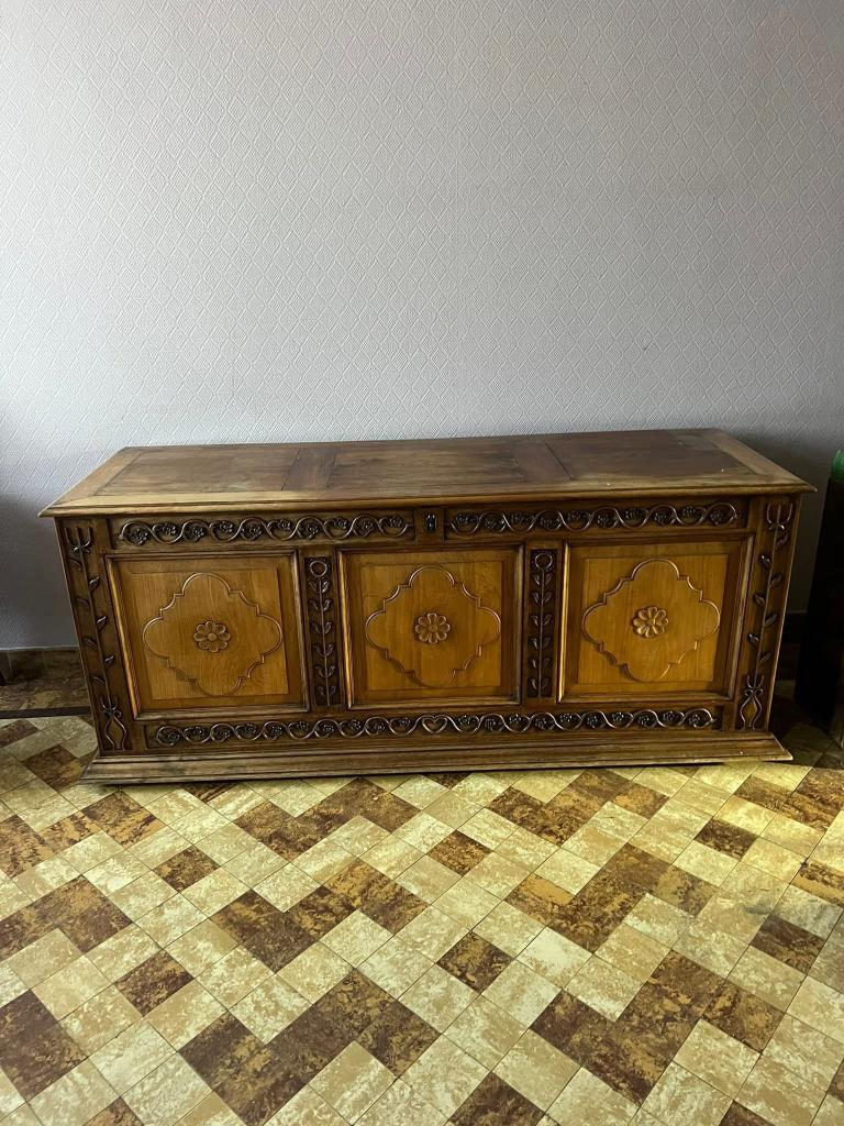 Coffre bois, Enlèvement, Utilisé