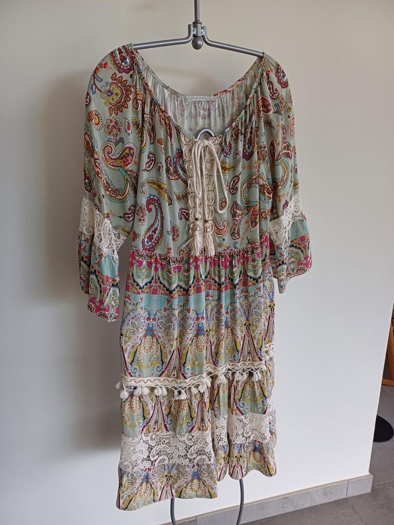 Kleed, boho-stijl, TU, Kleding | Dames, Jurken, Ophalen, Zo goed als nieuw, Overige kleuren