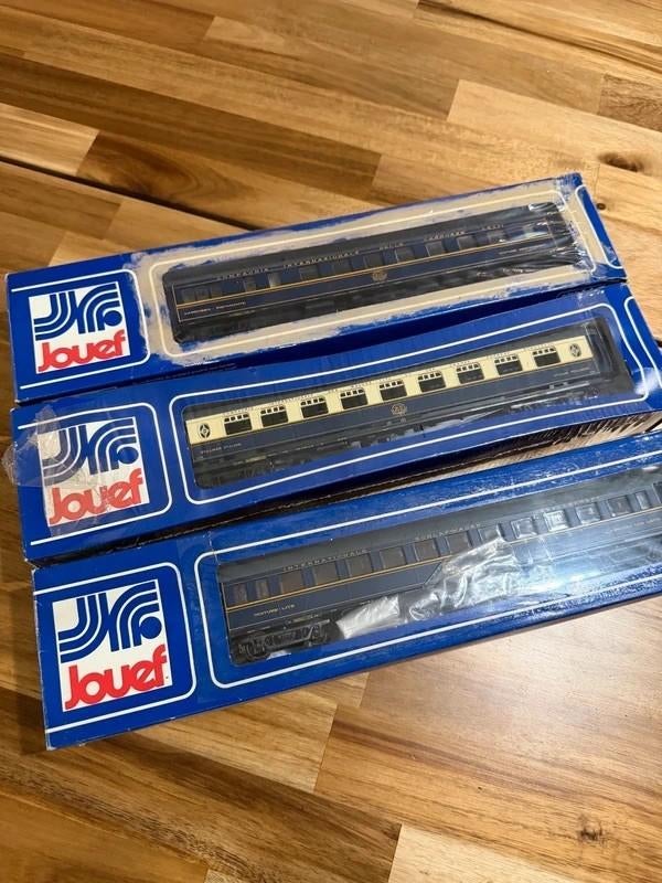 Jouef HO – voitures CIWL Orient-Express (ref 5300/5301/5302), Hobby & Loisirs créatifs, Trains miniatures | HO, Jouef, Enlèvement ou Envoi