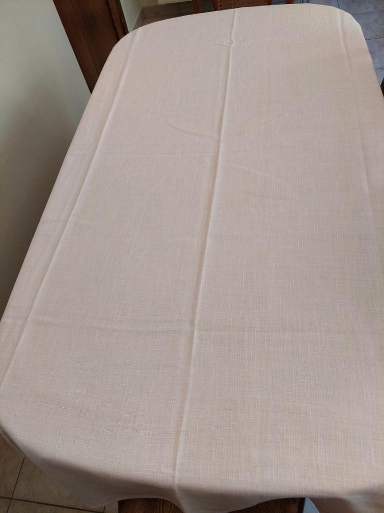 Lichtroze tafelkleed, Ophalen of Verzenden, Gebruikt, Rechthoek