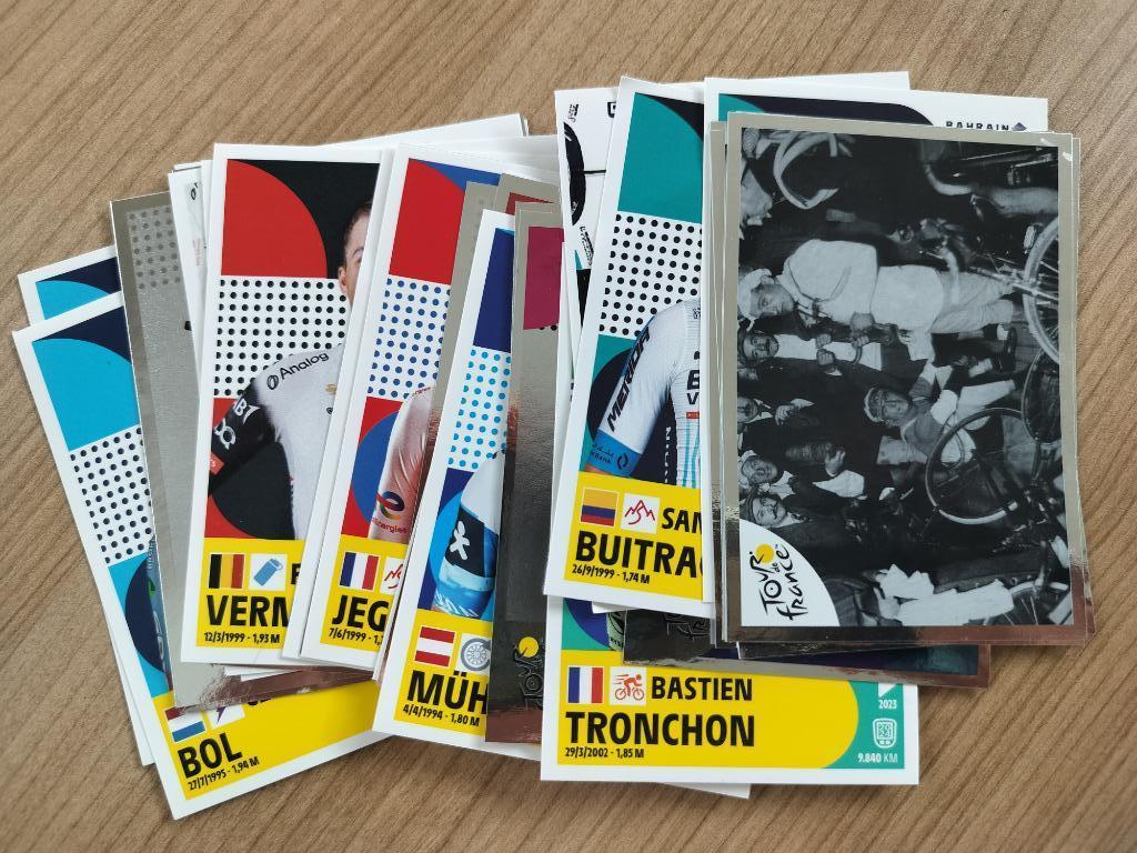 Panini Tour de France, Ophalen of Verzenden, Nieuw, Meerdere stickers