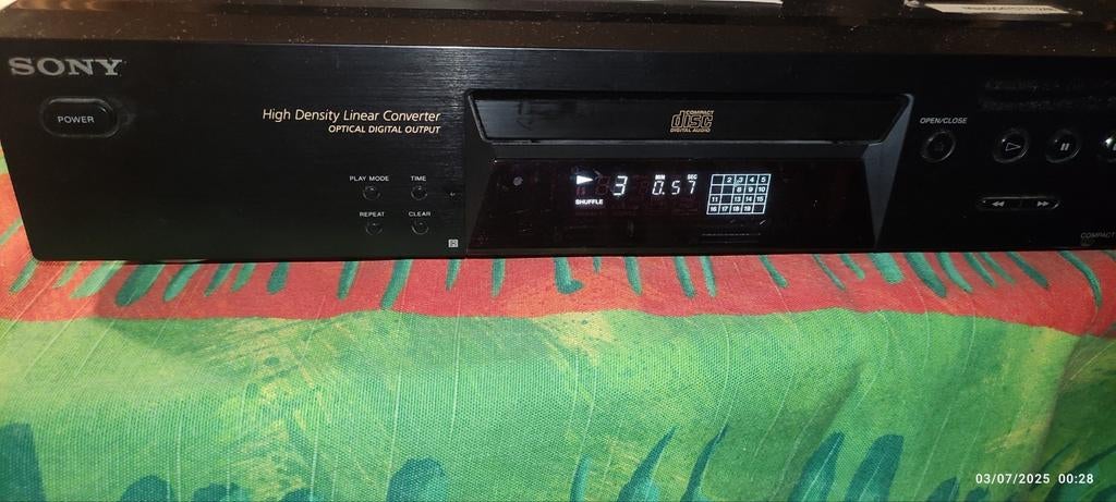 SONY CDP-XE370, Ophalen, Zo goed als nieuw, Sony