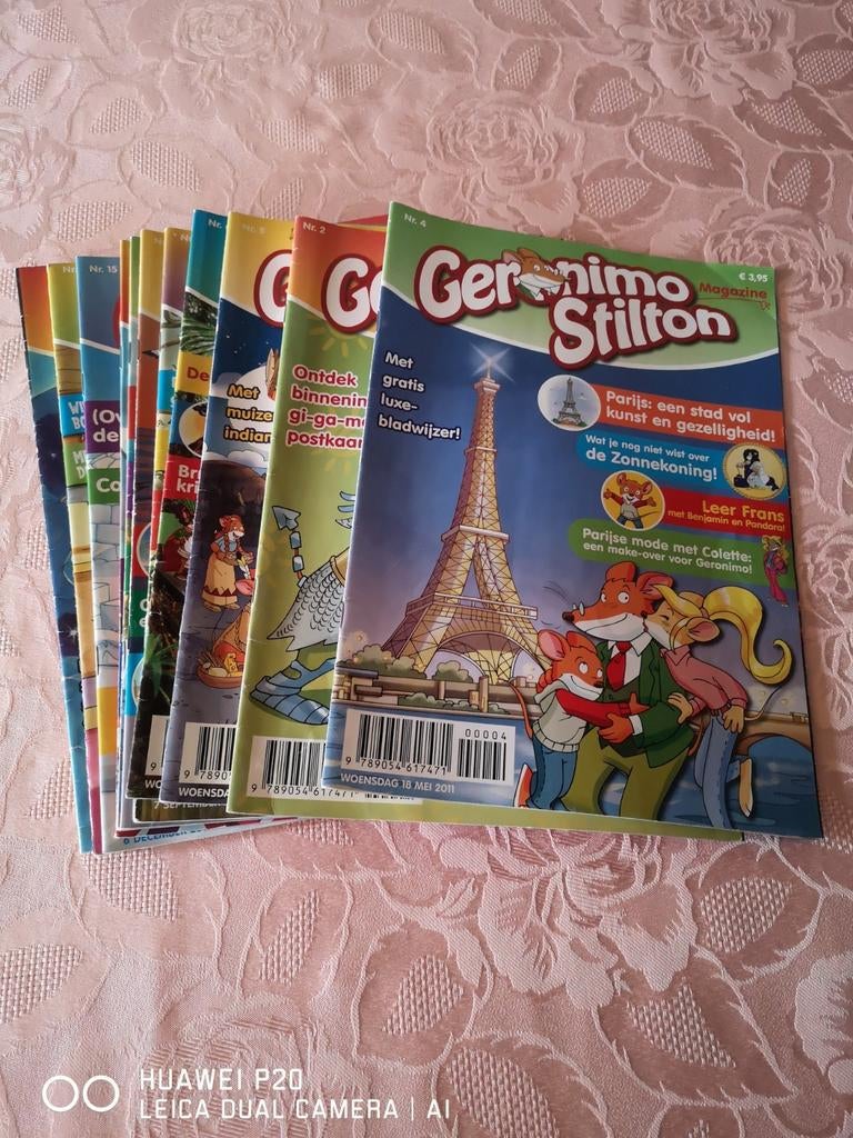Revue « Geronimo Stilton », Enlèvement ou Envoi, Comme neuf