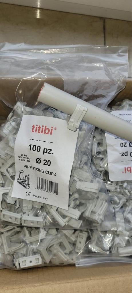 Buisklemmen (€15/zak van 100), Ophalen of Verzenden