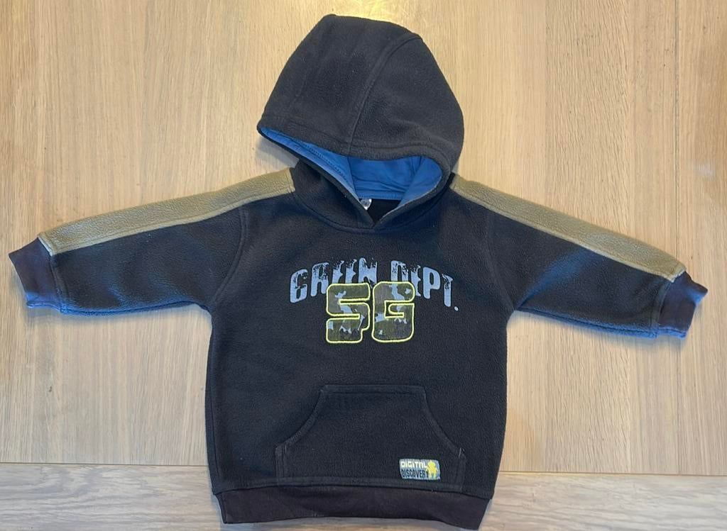 ⚽️ Fleece trui maat 74, Kinderen en Baby's, Babykleding | Maat 74, Zeeman, Gebruikt, Truitje of Vestje, Ophalen of Verzenden