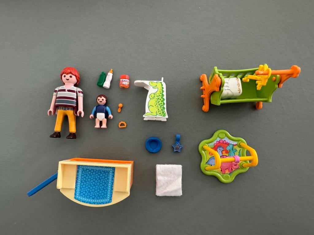 PLAYMOBIL 5304 Dollhouse: Babykamer met wieg, Ophalen of Verzenden, Zo goed als nieuw