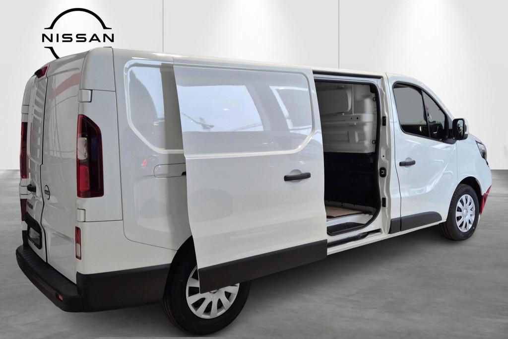 Nissan Primastar N-Connecta L2H1 +Nav+Camera+Parkeersensoren, Auto's, Voorwielaandrijving, Stof, 4 cilinders, Wit