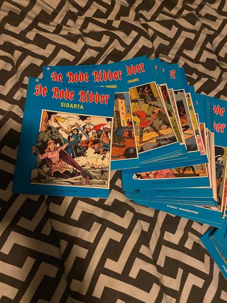 Lot de rode ridder, Ophalen, Zo goed als nieuw