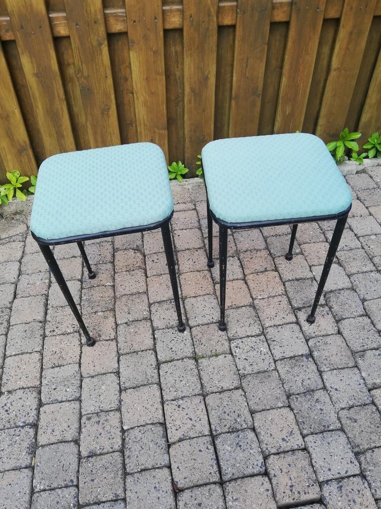 Antieke schminktafel krukjes, Ophalen