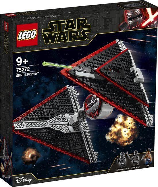 LEGO Star Wars Sith TIE Fighter - 75272, Ophalen of Verzenden, Zo goed als nieuw, Complete set, Lego