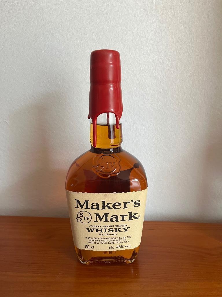 Maker’s Mark Whisky 70cl, Verzamelen, Wijnen, Overige typen, Nieuw, Ophalen of Verzenden, Noord-Amerika