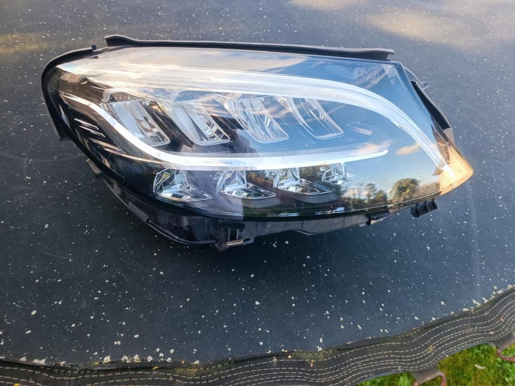 Koplamp rechts Mercedes W205 Phase II  2019, Ophalen of Verzenden, Gebruikt