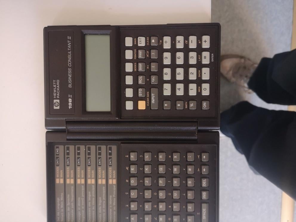 HP 19 BII Business Consultant rekenmachine, Diversen, Rekenmachines, Ophalen of Verzenden, Gebruikt