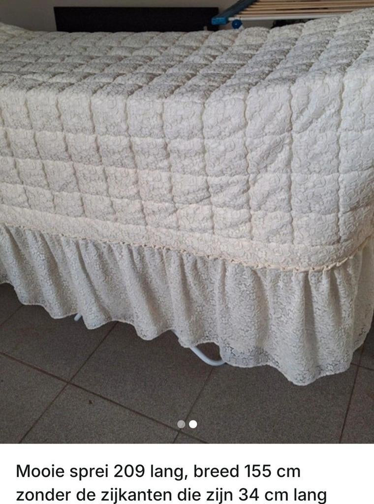 Mooie sprei, Huis en Inrichting, Slaapkamer | Beddengoed, Ophalen of Verzenden