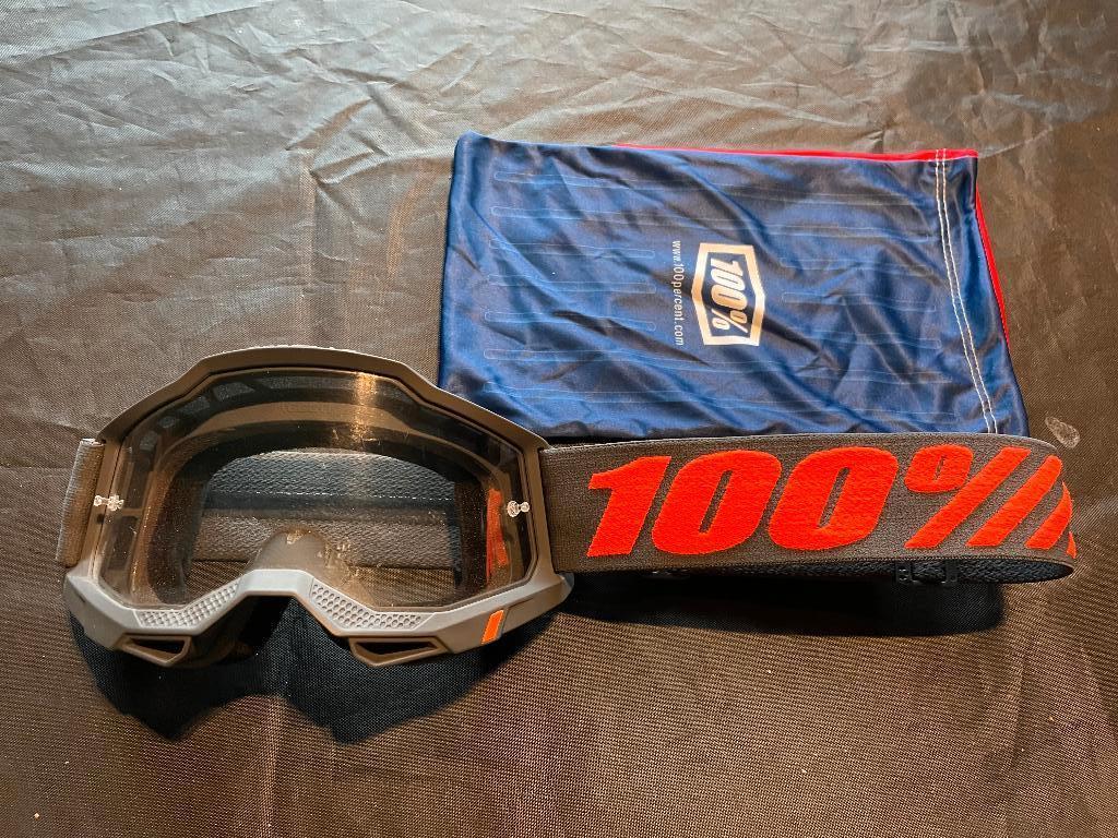 masque/lunette enduro 100%, Motos, Enlèvement ou Envoi, Neuf, sans ticket