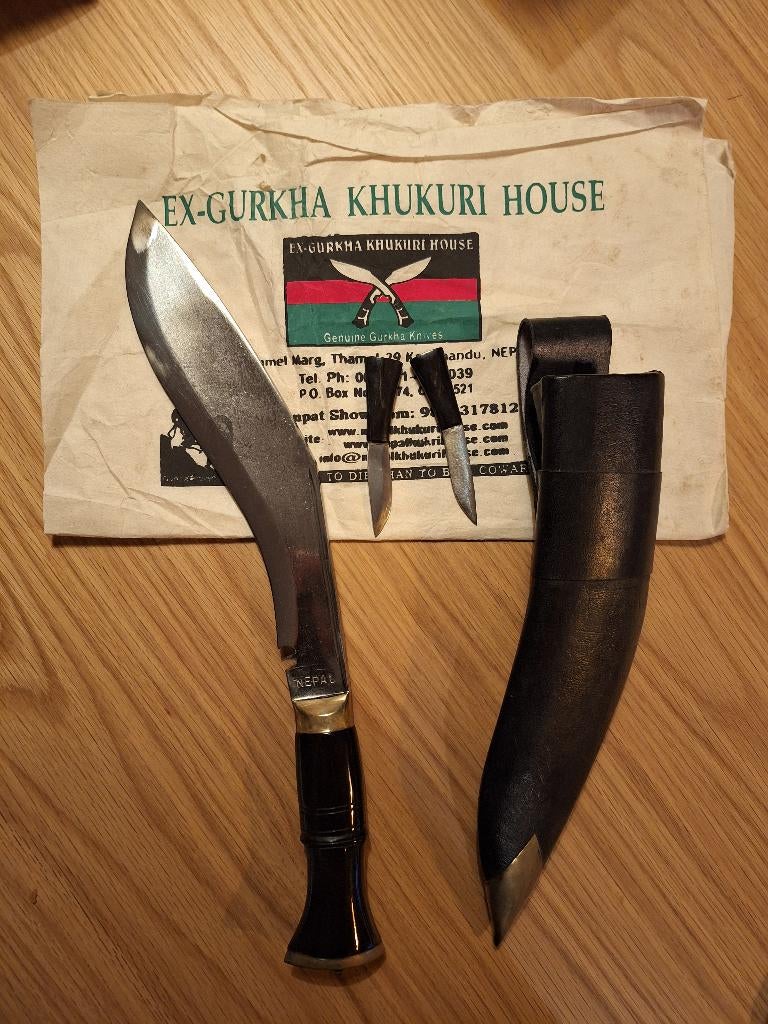 Nepalese Kukri, Verzamelen, Militaria | Algemeen, Ophalen of Verzenden, Landmacht, Mes of Dolk