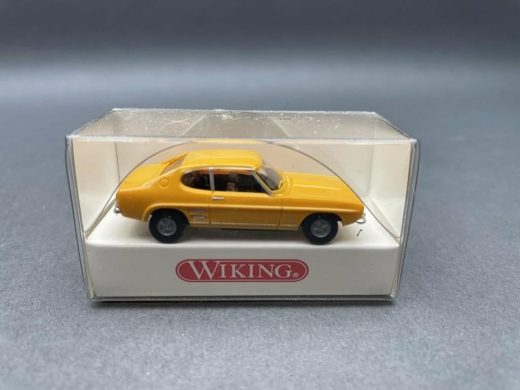 FORD Capri GT 1970 Jaune 1/87 HO WIKING Germany Neuve+Boite, Enlèvement ou Envoi, Neuf, Voiture, Wiking