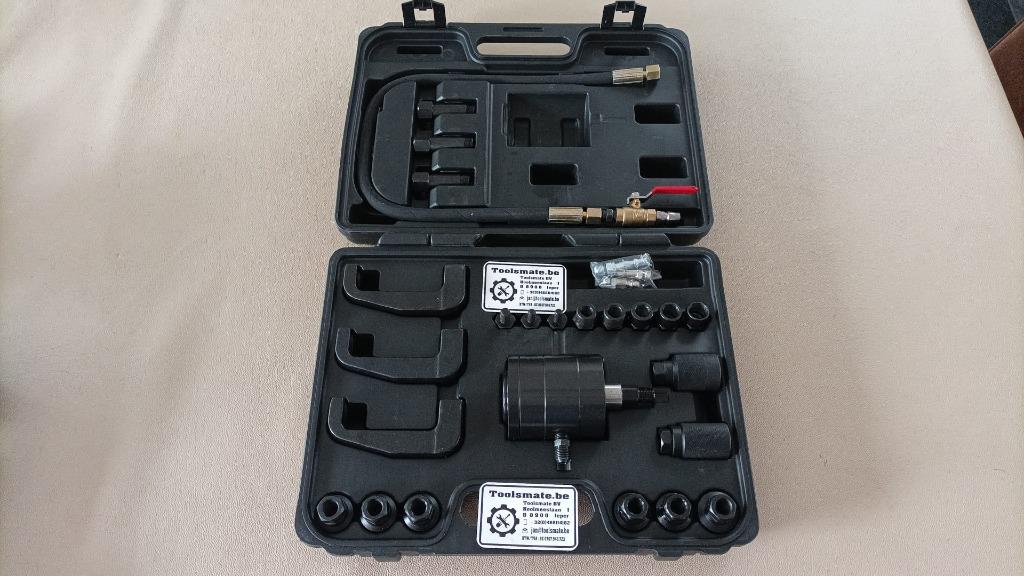 PROMO Pneumatische injector trekker 24 delig inclusief haken, Verzenden, Nieuw