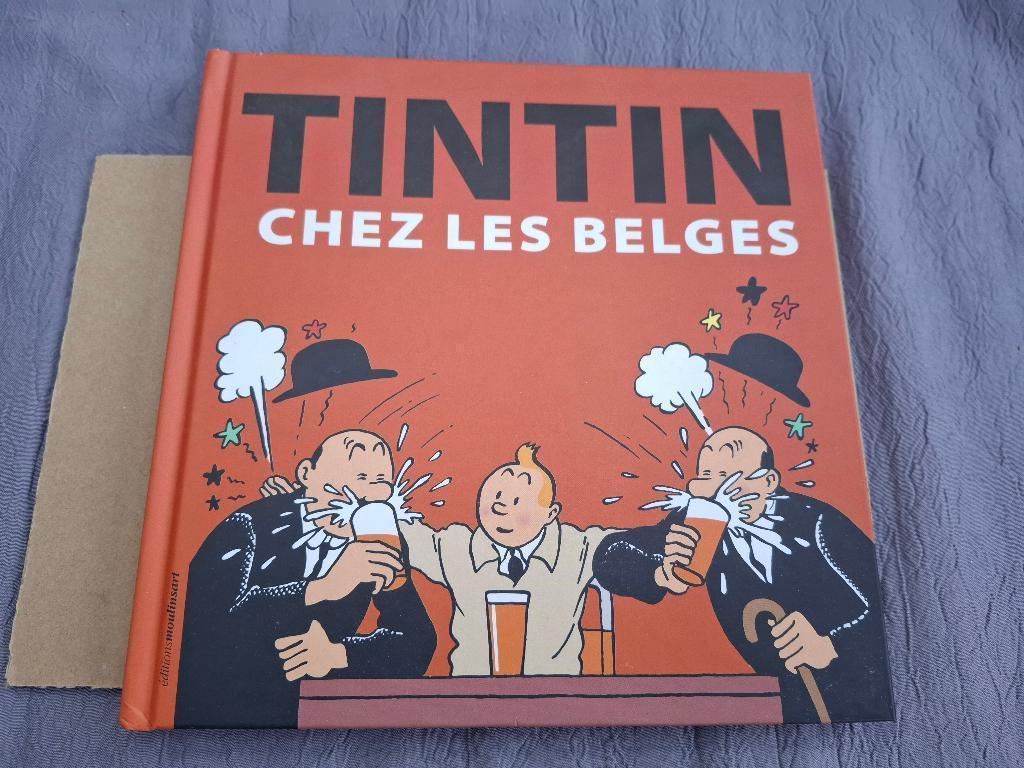 Tintin chez les Belges EDITIONS MOULINSART HERGE 2011, Livres, Une BD, Enlèvement ou Envoi