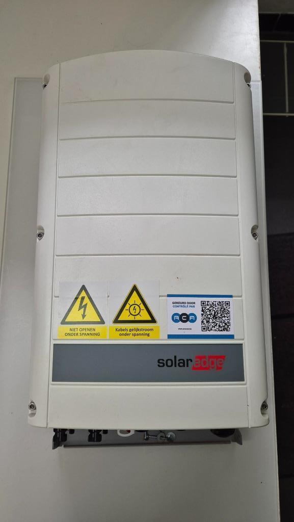 Onduleur Solar Edge, Bricolage & Construction, Panneaux solaires & Accessoires, Enlèvement, Comme neuf, Collecteur, 200 watts-crêtes ou plus