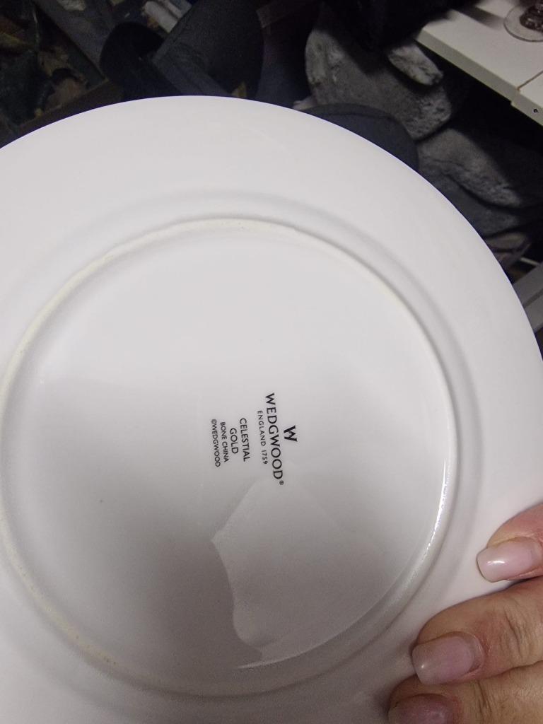 Servies Eisch en Wedgwood in zeer goede conditie 650€, Ophalen, Gebruikt, Wedgwood, Bord(en)