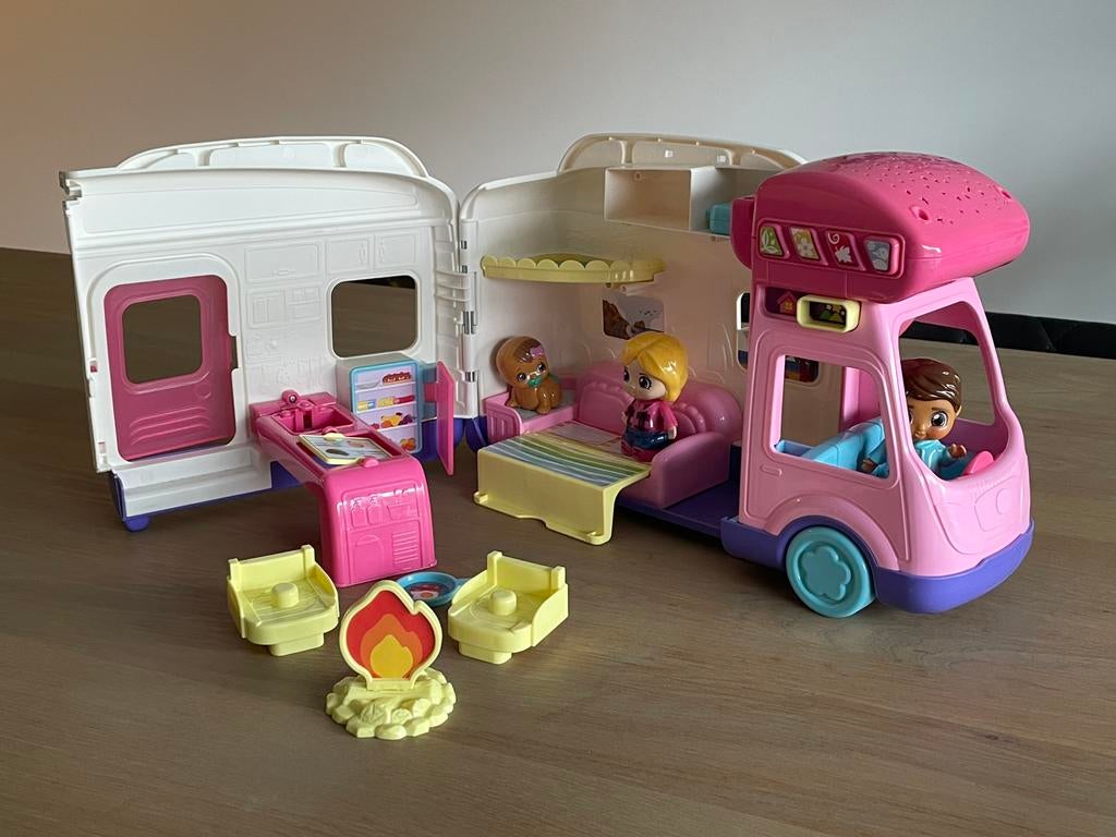 V-tech vrolijke vriendjes magische glamper, Ophalen, Zo goed als nieuw