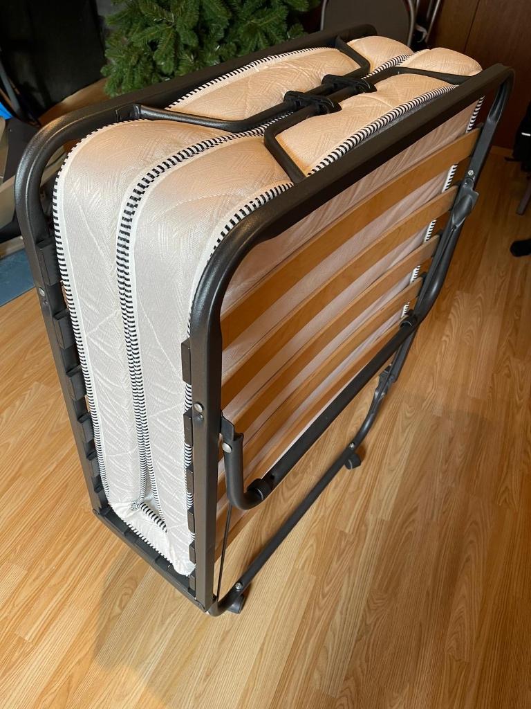 Vouwbed, Huis en Inrichting, Slaapkamer | Bedden, Ophalen, Gebruikt, Eenpersoons, 80 cm