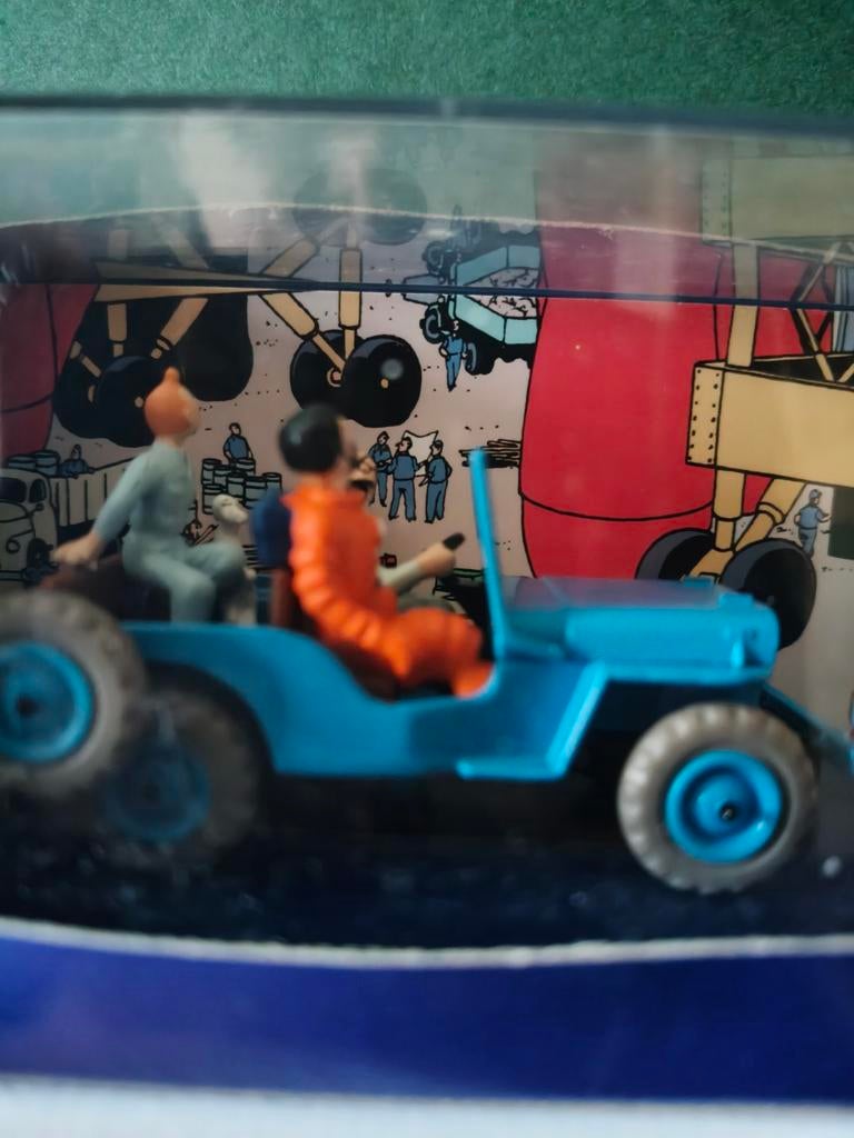Jeep Tintin, Enlèvement