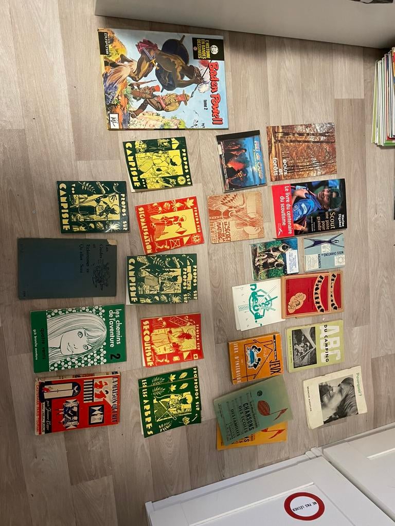 Lot livre ancien sur le scoutisme, Collections, Enlèvement ou Envoi, Comme neuf, Livre ou Revue