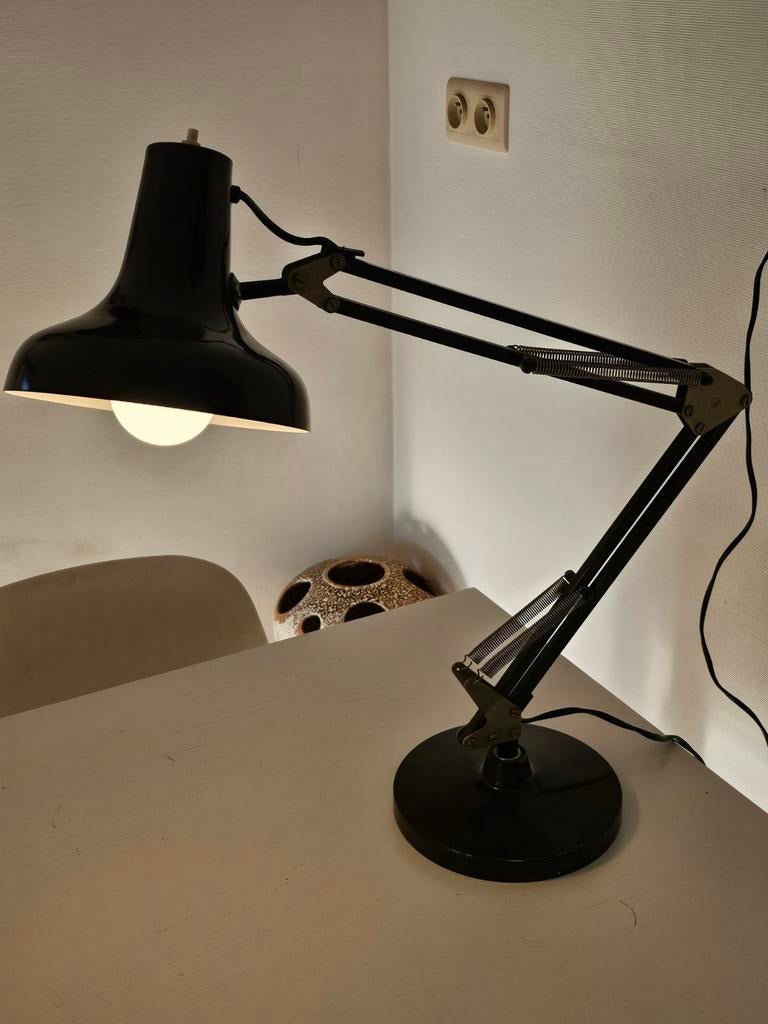 Lampe de table vintage industrielle Luxo Jacob Jaco, Enlèvement ou Envoi