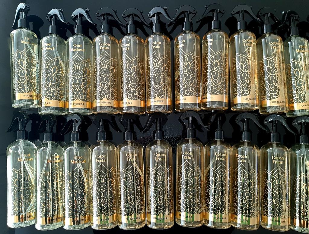 Parfum-de-Niche 500 ml pour vêtements & intérieur  - 2 sorte, Enlèvement ou Envoi, Neuf, Autres types