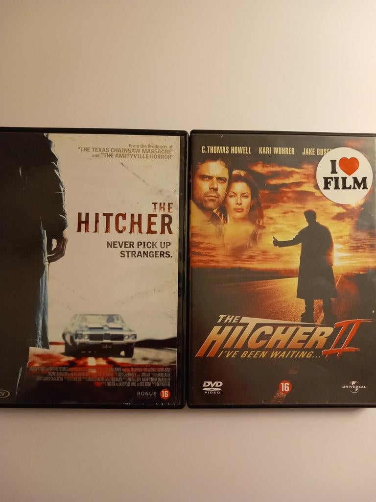 Dvd The Hitcher en The Hitcher II (2 spannende thrillers), Cd's en Dvd's, Ophalen of Verzenden, Zo goed als nieuw, Actiethriller