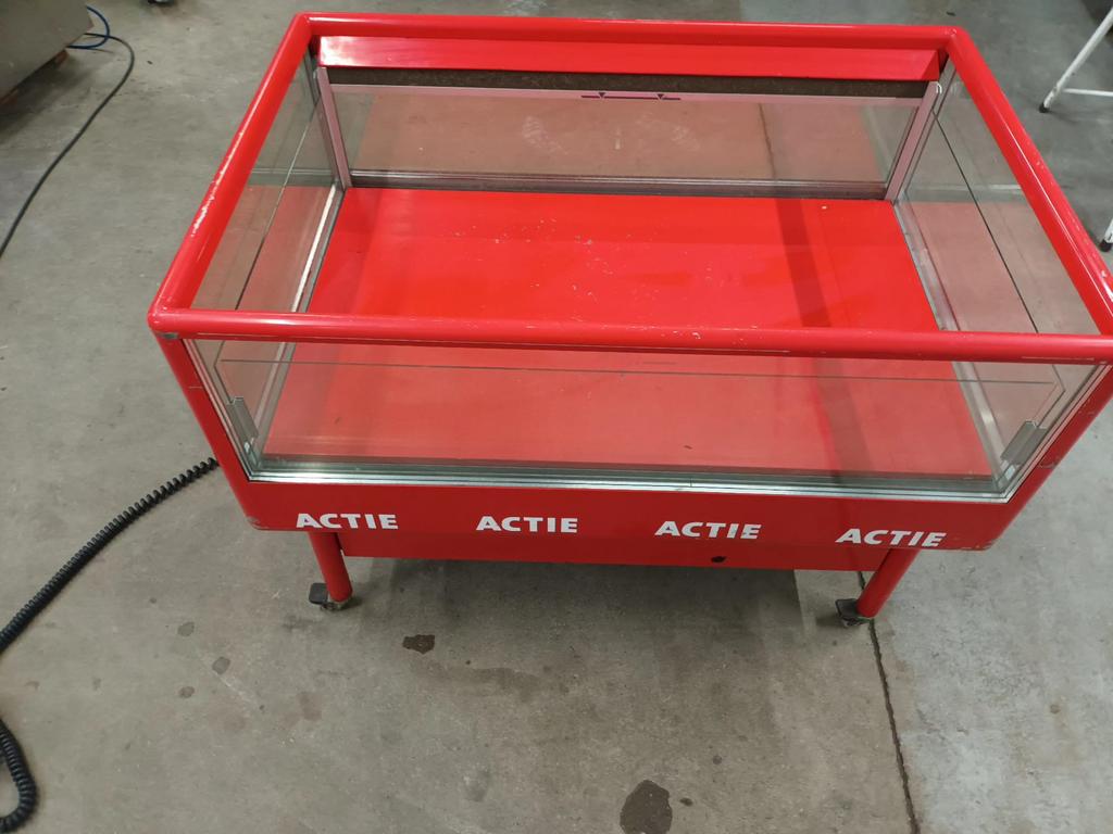 Supermarkt wandkoeling gladeur en eiland koeling horeca, Zakelijke goederen, Ophalen