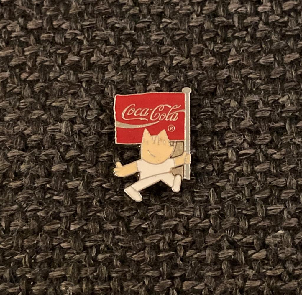 PIN - COCA COLA - COBI - OLYMPISCHE SPELEN, Verzenden, Gebruikt, Merk, Speldje of Pin