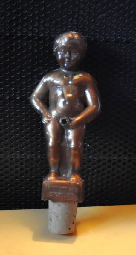 bouchon verseur vintage Manneken-Pis Bruxelles, Collections, Enlèvement ou Envoi, Utilisé