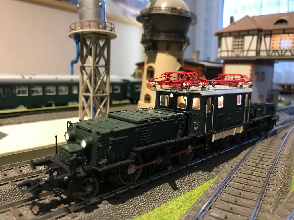 Marklin 39089 Oostenrijkse Krokodil HO AC mfx, Wisselstroom, Locomotief, Ophalen of Verzenden, Zo goed als nieuw