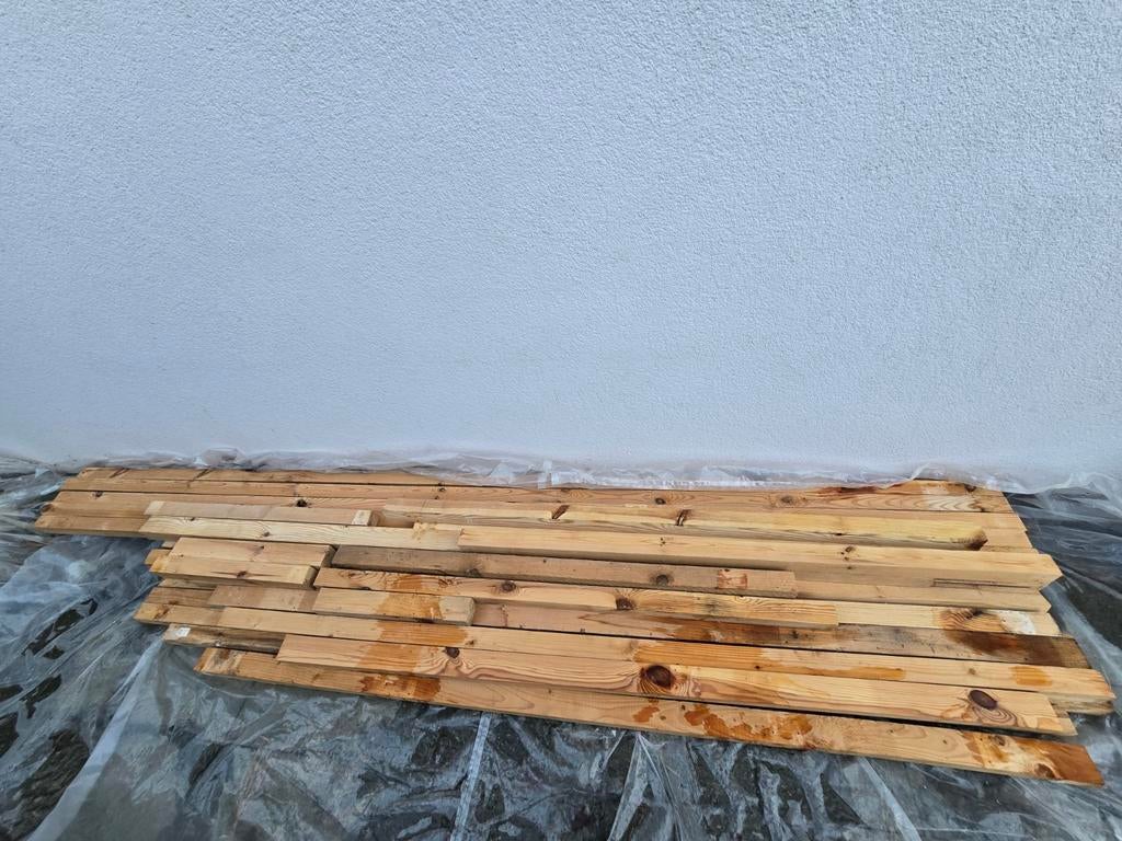 Lot de 25 chevrons plusieurs dimensions, Bricolage & Construction, Bois & Planches, Enlèvement