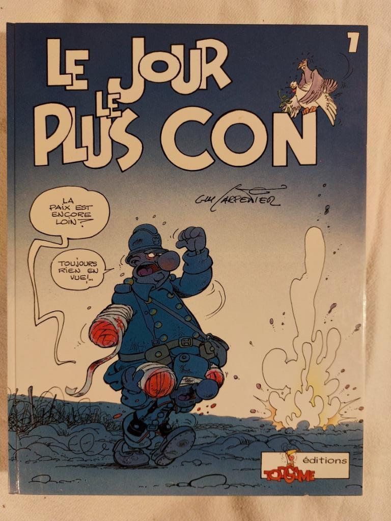 Jour le plus con T.1 Le jour le plus con - Réédition (1992), Livres, BD, Une BD, Enlèvement ou Envoi, Utilisé