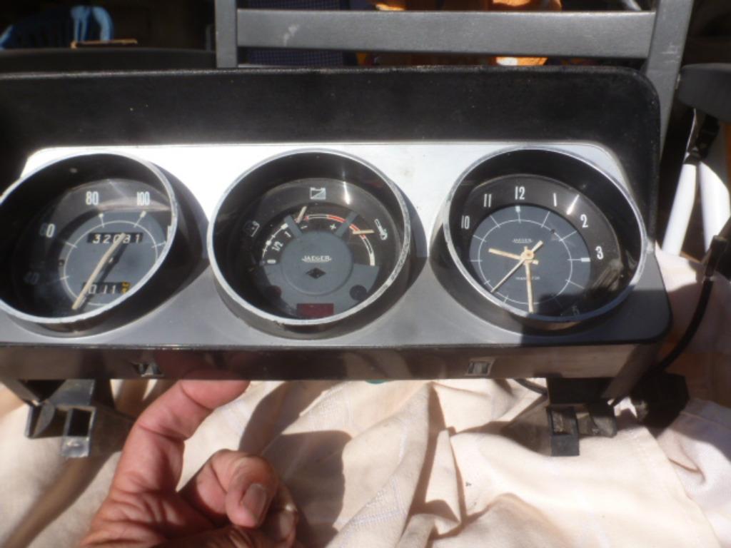 Peugeot 204 :teller + uur OK :JAEGER, Ophalen of Verzenden, Gebruikt, Peugeot