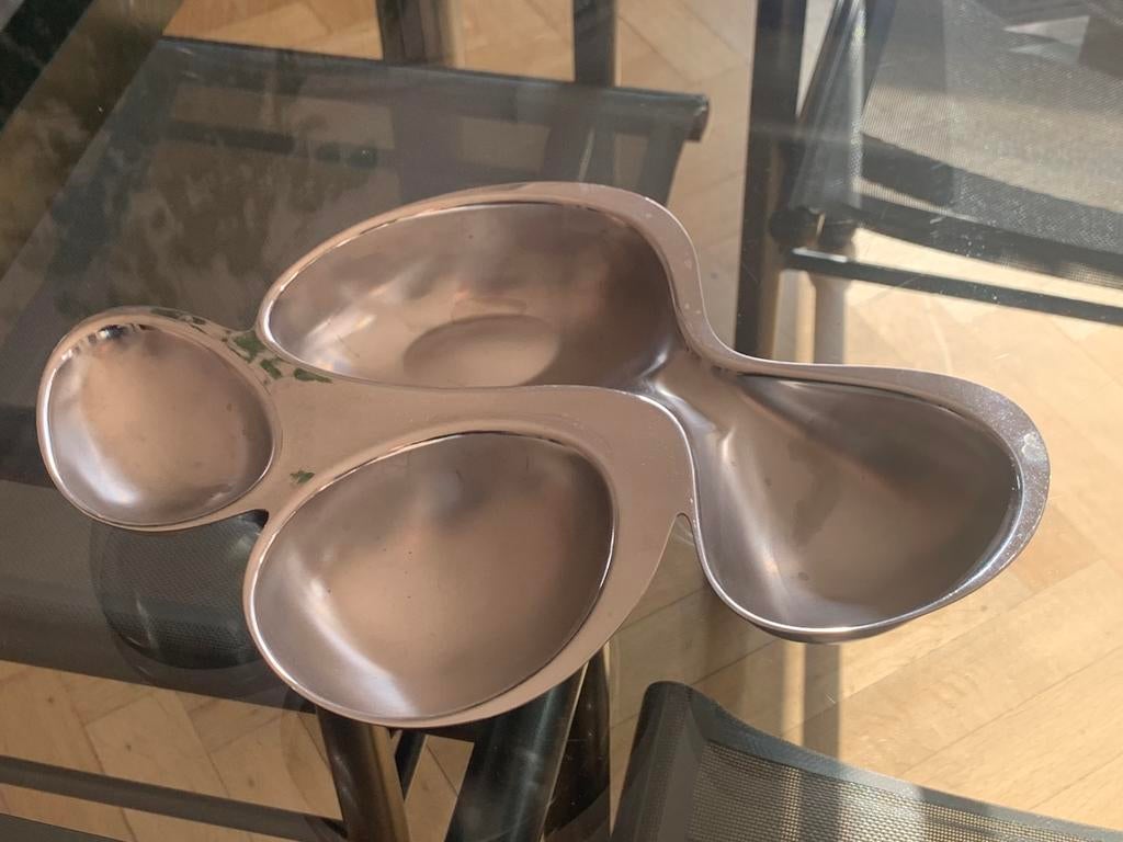 Plateau de service ALESSI – Inox 18/10 – Design italien, Enlèvement, Comme neuf