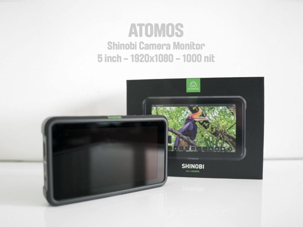 Pack complet Atomos Shinobi, Informatique & Logiciels, Moniteurs, Comme neuf, HDMI, Incurvé, Enlèvement