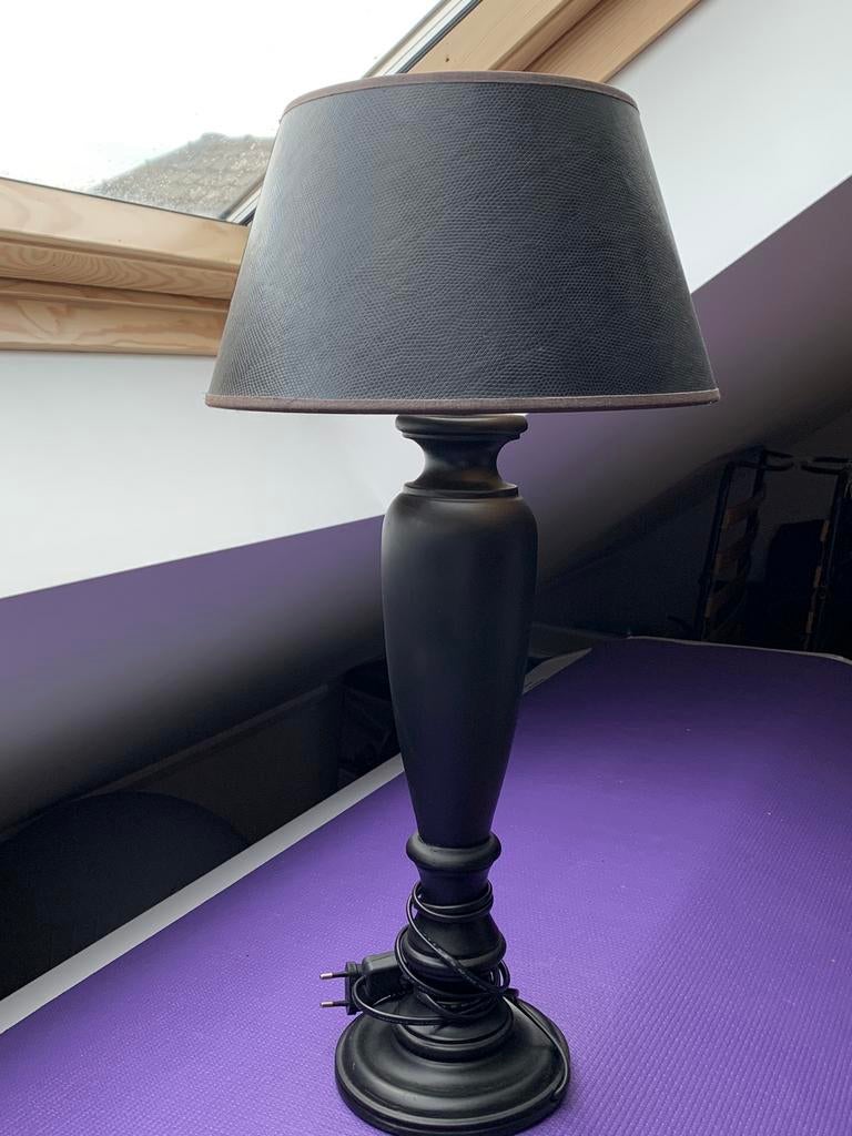 Lampen staander, Ophalen, Zo goed als nieuw, Hout, 50 tot 75 cm