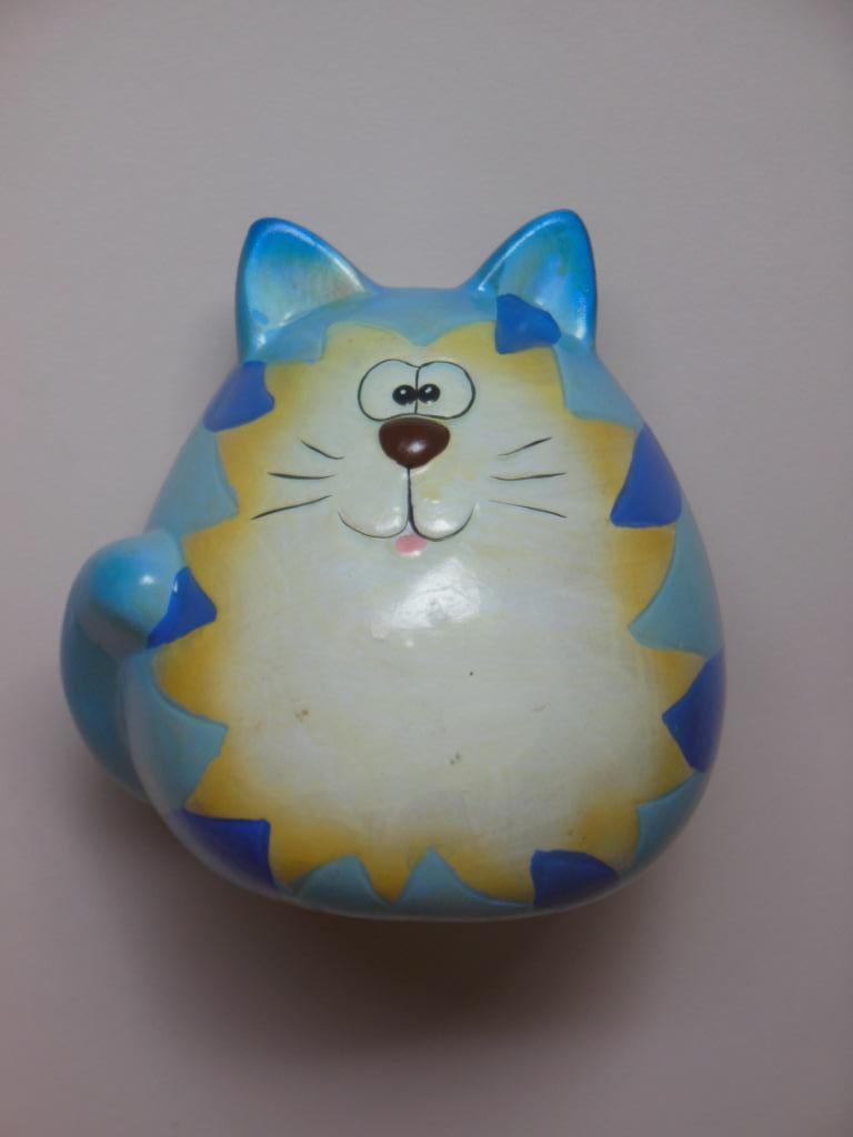 Gratis beeldje - Poes - blauw, Ophalen, Gebruikt, Dier